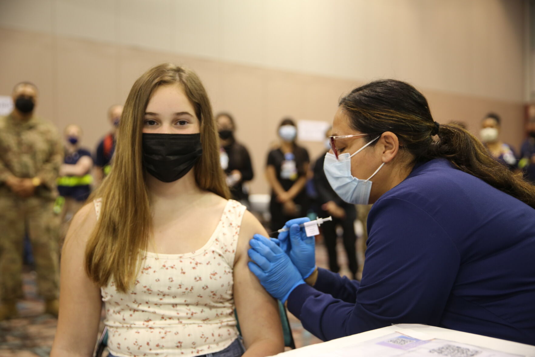 The final day of the Atlantic City Convention Center state run mega site for COVID-19 vaccinations Saturday, June 19, 2021.